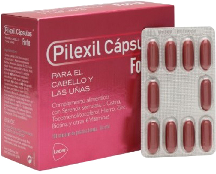 Suplement diety Pilexil Capsules Anti Hair Loss 100 caps (8470001669049) - obraz 1