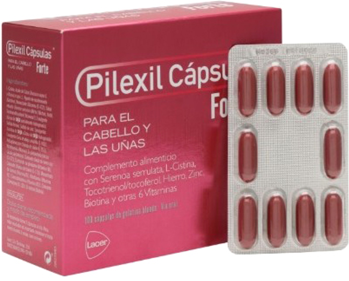 Харчова добавка Pilexil Capsules Anti Hair Loss 100 капсул (8470001669049) - зображення 1