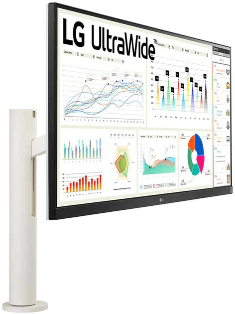 Monitor 34" LG 34WQ68X UltraWide (34WQ68X-W) - obraz 2