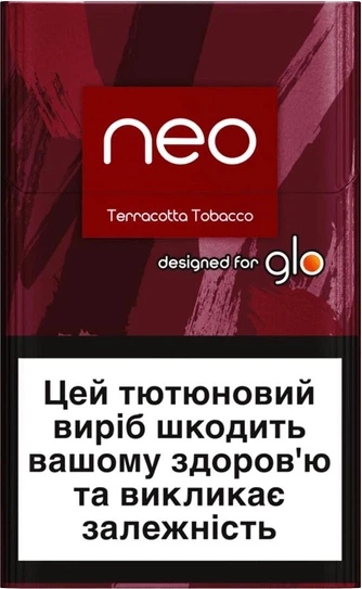Блок стиков для нагревания табака glo Neo Demi Terracotta Tobacco