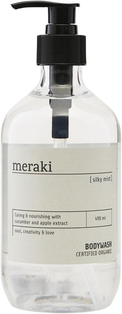 Гель для душу Meraki Silky Mist 490 мл (5707644528178) - зображення 1