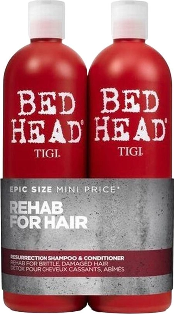 Zestaw do pielęgnacji włosów Tigi Bed Head Resurrection Tween Szampon do włosów 750 ml + Balsam do włosów 750 ml (0615908942187) - obraz 1