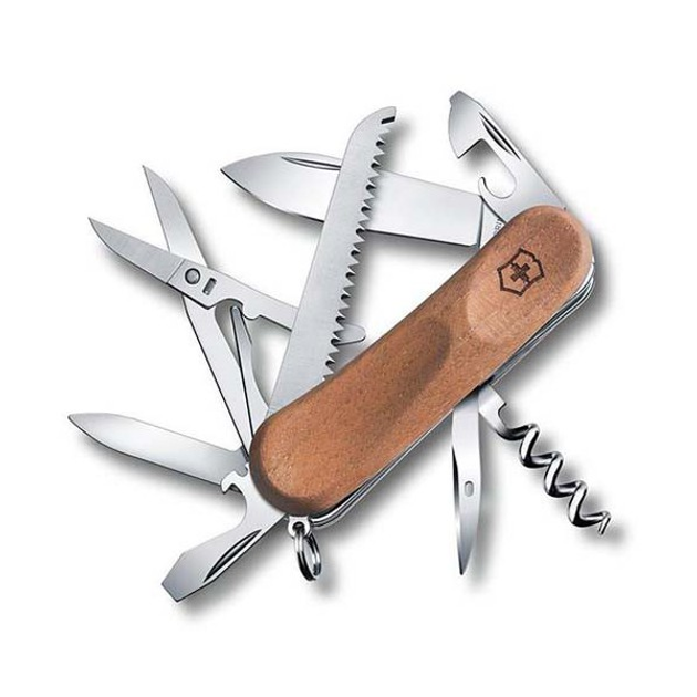 Складной швейцарский нож Victorinox Delemont EvoWood S17, 13 in 1 Vx23911.63 - изображение 1