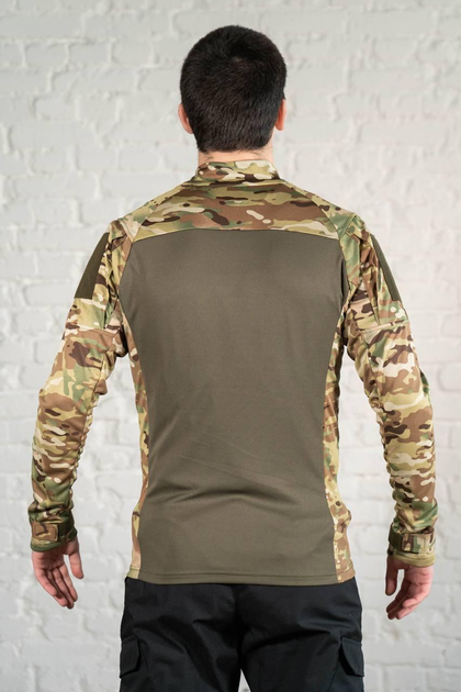 Армейский убакс с длинным рукавом CoolMax tactical Мультикам Олива (606) , 2XL - изображение 2