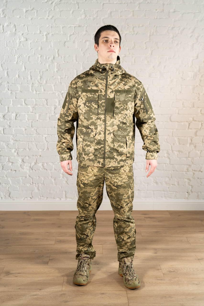Армейская форма куртка Горка со штанами рип-стоп tactical Пиксель (593) , 3XL - изображение 1