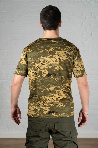 Армейская футболка CoolMax потоотводная Пиксель (529) , M - изображение 2