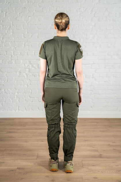 Жіноча форма тактична поло та штани ріп-стоп CoolMax standart Олива (641) , 3XL - зображення 2