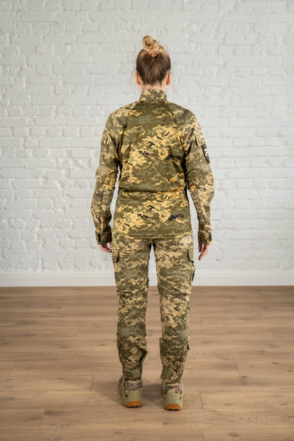 Женская тактическая форма убакс и штаны с наколенниками CoolMax рип-стоп standart Пиксель (635) , XL - изображение 2