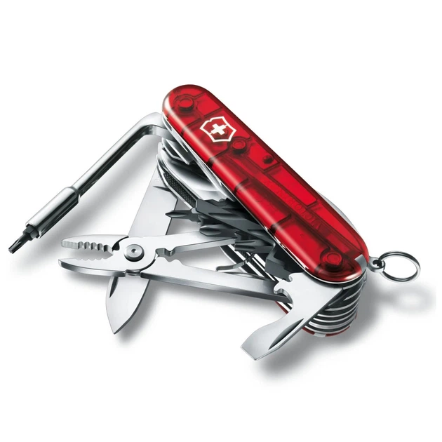 Складаний швейцарський ніж Victorinox Cybertool L Red 39 in 1 Vx17775.T - зображення 4