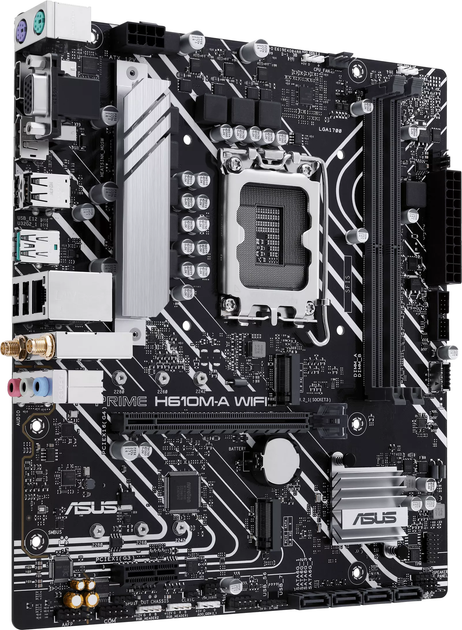 Материнская плата ASUS Prime H610M-A WiFi - изображение 2