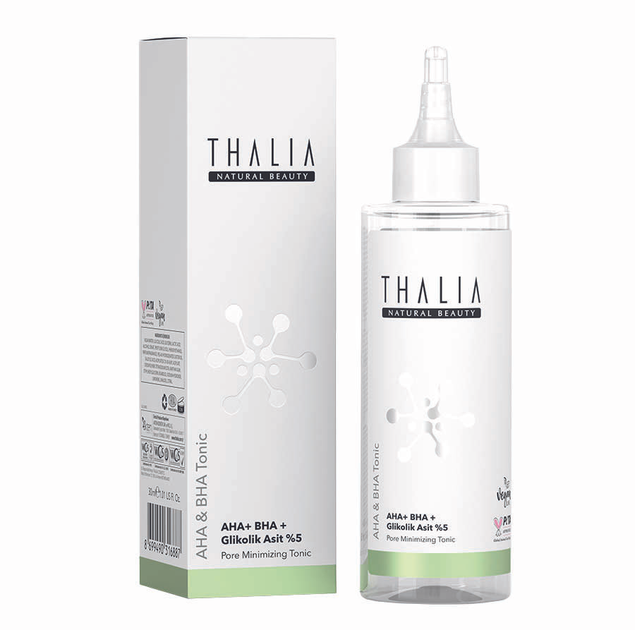 Активный тоник THALIA с кислотами для очищения кожи лица 200 мл от ...