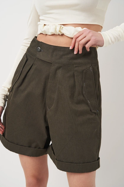 Шорты G-Star Raw 91158B-5361-897 27 Хаки (8718513101269) - изображение 4