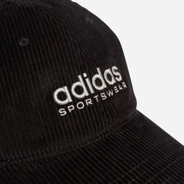 Czapka z daskiem adidas Low Dad Cap Cor IB2664 OSFW 56 Czarna - obraz 4