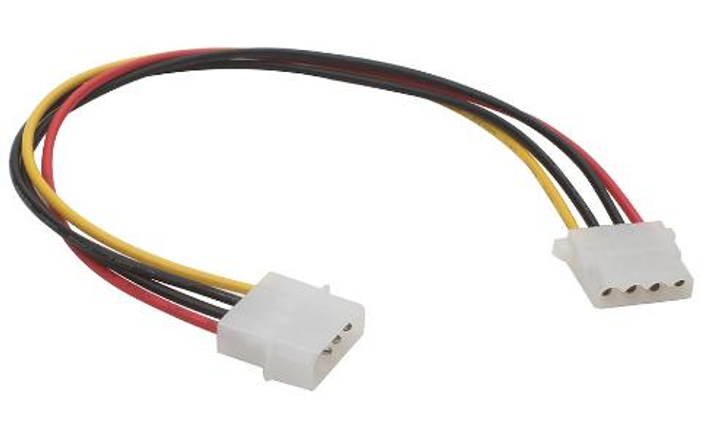 Переходник-Удлинитель питания сплиттер MOLEX(4 pin) -> MOLEX(4 pin ...