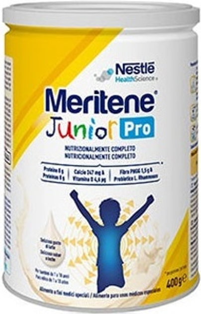 Napój dziecięcy Meritene Junior Pro Mleczny smak z minimalną ilością cukru 400 g (8470002049345) - obraz 1
