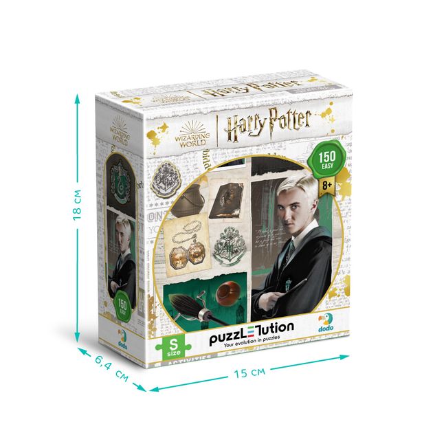 Пазл "Easy-S Harry Potter. Слизерин", 150 елементів DoDo (4823115908575) - зображення 5