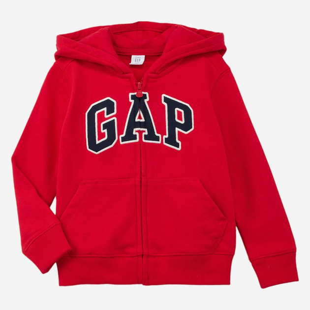 Дитяча толстовка для хлопчика GAP 890980-00 107-115 см Червона (1200133437424) - зображення 1