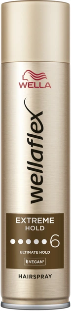 トリートメント6本 Лак для волос Wella Wellaflex Extreme Hold 6 Ultimate Hold 250 мл