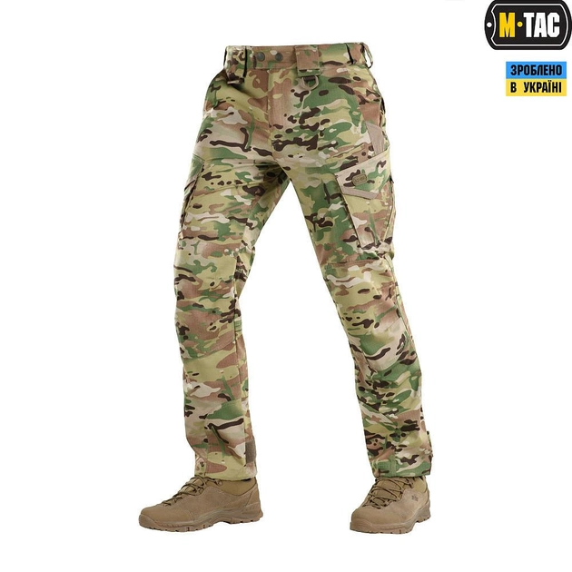 M-tac комплект штани тактичні з вставними колінами кофта флісова XS - зображення 2