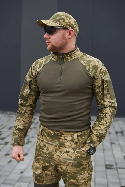 Тактична бойова сорочка UBACS (Убакс) та кепка піксель , Бойова сорочка ЗСУ 54 - зображення 1