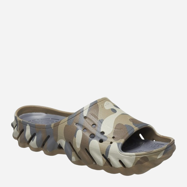 Klapki męskie piankowe Crocs Echo Camo Redux Slide 209010-CHA 43-44 (M10) 28 cm Kamuflaż (196265417162) - obraz 2