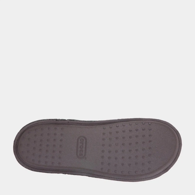 Kapcie domowe męskie Crocs Classic Slipper 203600-BKBK 43-44 (M10/W12) 28 cm Czarne (887350815788) - obraz 6