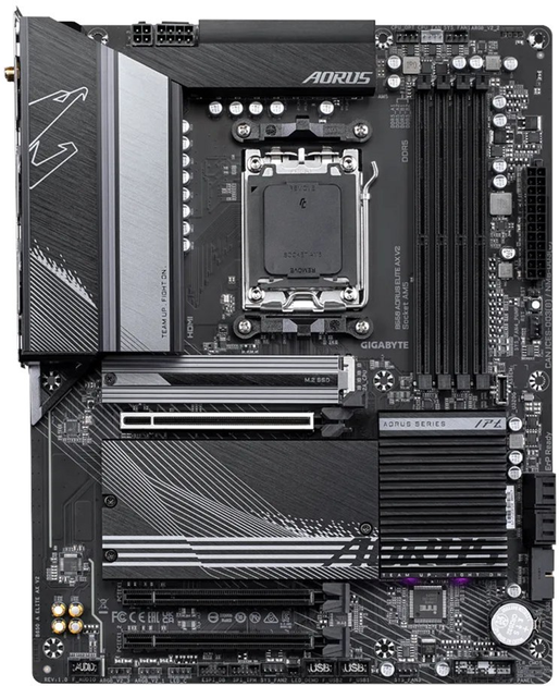 Płyta główna Gigabyte B650 Aorus Elite AX V2 (sAM5, AMD B650, PCI-Ex16) - obraz 1