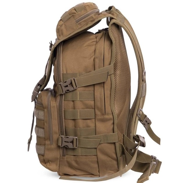 Рюкзак тактический штурмовой SILVER KNIGHT на 27 л цвет койот - изображение 2
