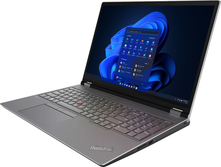 Ноутбук Lenovo ThinkPad P16 G2 (21FA0009PB) Storm Grey - зображення 2