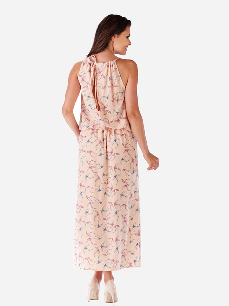 Плаття довге літнє жіноче Awama A184 S/M Різнокольорове (5902360590359) - зображення 2