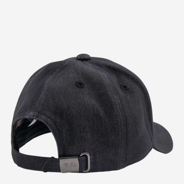 Кепка чоловіча VILSS metal denim B.JORDAN VLB-3601-386-mv8bn-M 57-58 см Чорна