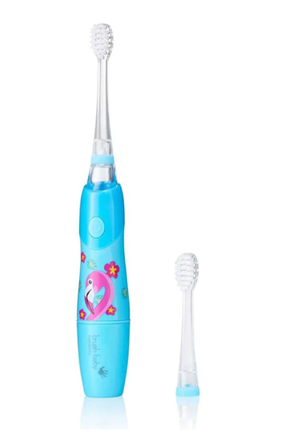 Звукова зубна щітка Brush-Baby KidzSonic 3+ фламінго - зображення 2