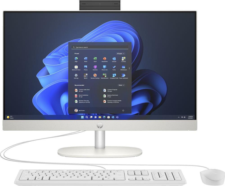 Моноблок HP PROONE 240 G10 23.8' IPS / intel i3, 8gb, 256gb, WIFI, CAM ...