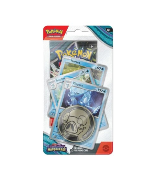 Доповнення до настільної гри Pokemon TCG: Scarlet & Violet Twilight Masquerade Premium Checklane Blister Box (820650867958) - зображення 3