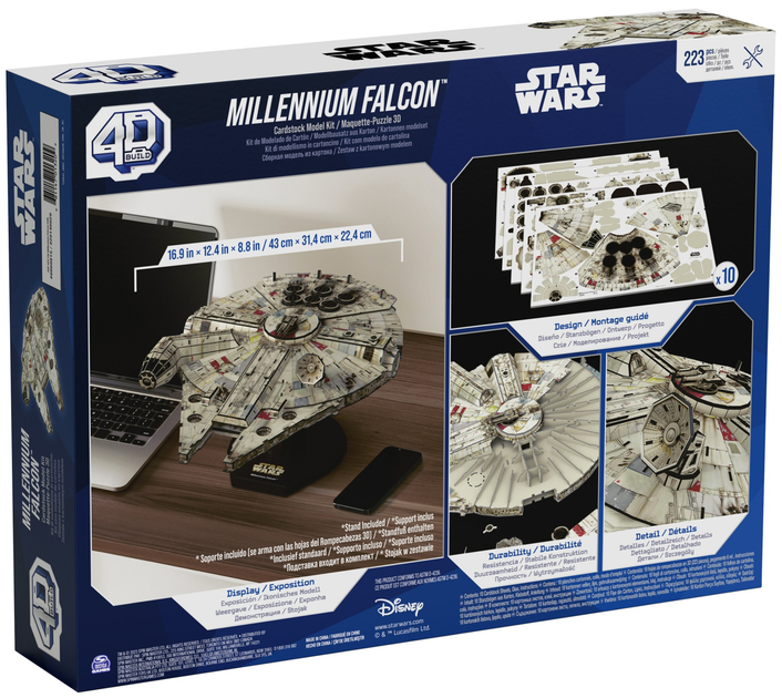 3D Пазл SpinMaster Star Wars Корабль Falcon Millennium