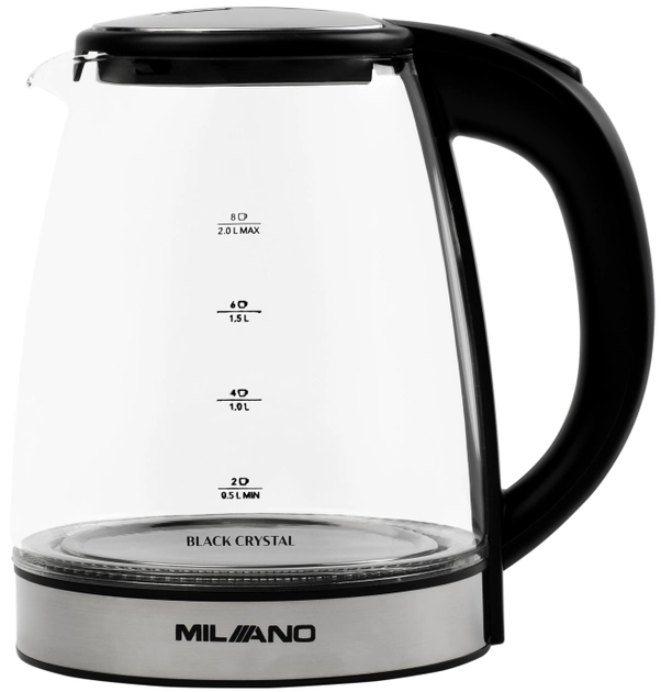 Чайник Milano KT-4002 SB Black Crystal - Фото 1 Чайник Milano KT-4002 SB Black Crystal - изображение 1