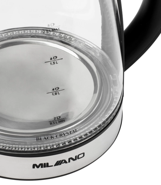 Чайник Milano KT-4002 SB Black Crystal - Фото 4 Чайник Milano KT-4002 SB Black Crystal - изображение 4