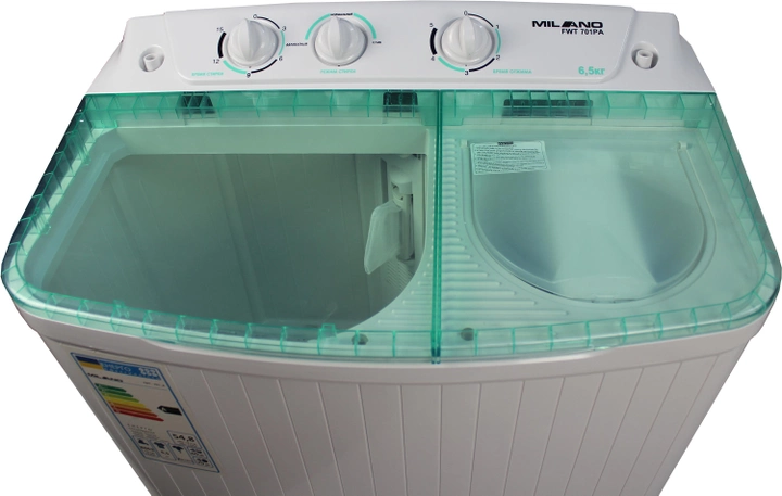 Пральна машина Milano FWT701 PA GREEN - изображение 3