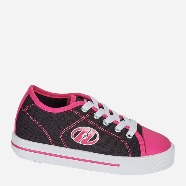 Підліткові роликові кросівки для дівчинки Heelys HLY-G2W 35 Чорний/Білий/Рожевий (196382475144) - зображення 1