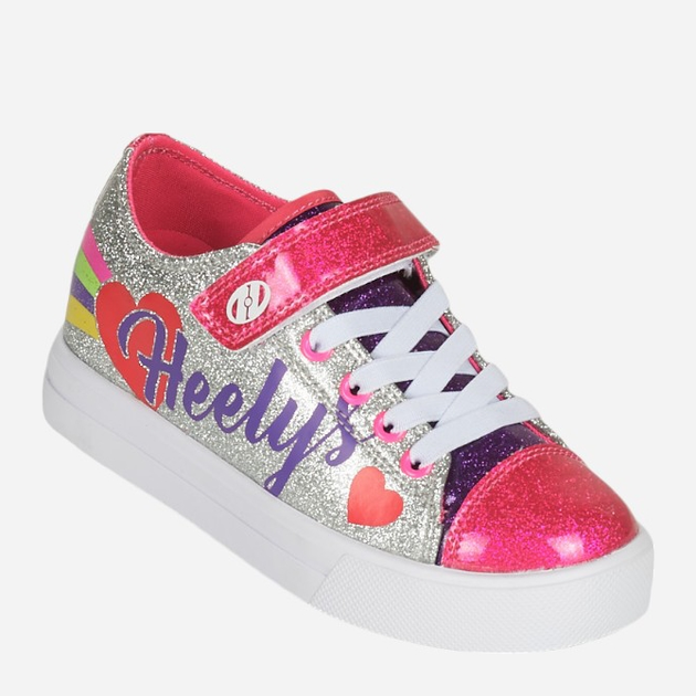 Дитячі роликові кросівки для дівчинки Heelys HLY-G2W 31 Сріблястий/Різнокольоровий (192297316381) - зображення 2