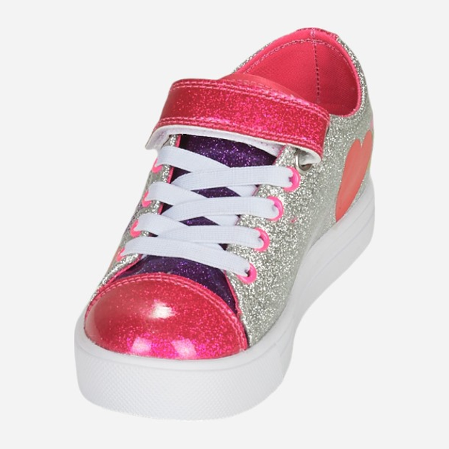 Дитячі роликові кросівки для дівчинки Heelys HLY-G2W 33 Сріблястий/Різнокольоровий (192297316404) - зображення 4