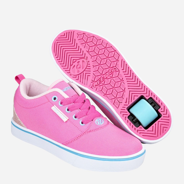 Підліткові роликові кросівки для дівчинки Heelys HLY-G1W 36.5 Рожевий/Бірюзовий (196382525696) - зображення 2