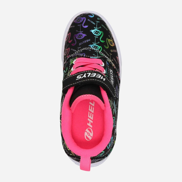 Дитячі роликові кросівки для дівчинки Heelys HLY-G2W 31 Чорний/Рожевий/Різнокольоровий (196382701861) - зображення 3