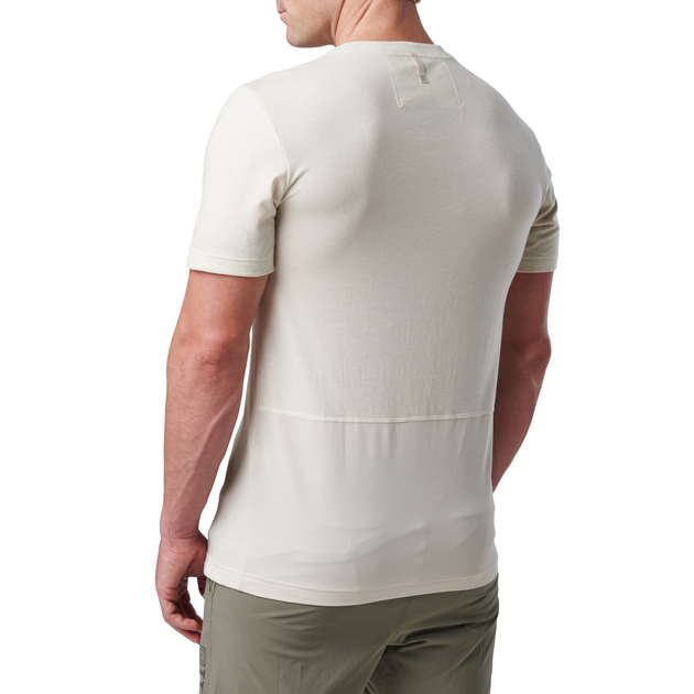 Футболка тактична потовідвідна 5.11 Tactical PT-R Charge Short Sleeve Top 2.0 Sand Dune Heather XL (82128-654) - зображення 2