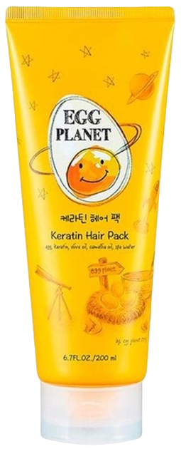 Кератинова маска для волосся Daeng Gi Meo Ri Egg Planet Keratin Hair Pack 200 мл (8807779089111) - зображення 1