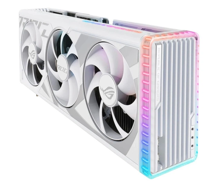 Видеокарта ASUS GeForce RTX 4090 ROG Strix Gaming White OC 24GB