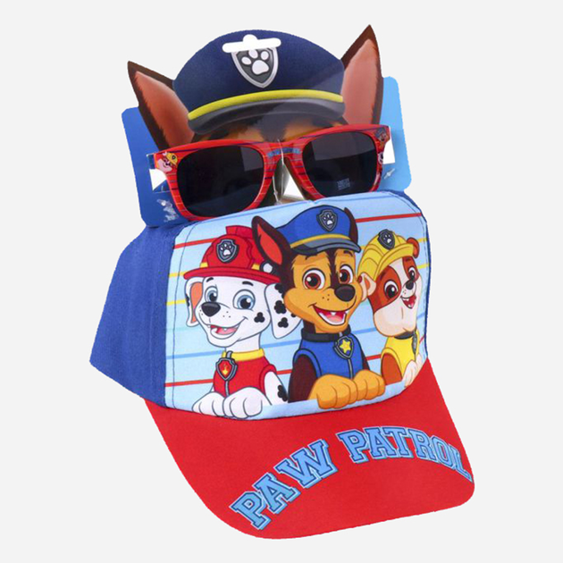 Zestaw czapka z daszkiem + okulary przeciwsłoneczne Inca Paw Patrol  51 cm wielokolorowy (8445484233858) - obraz 1