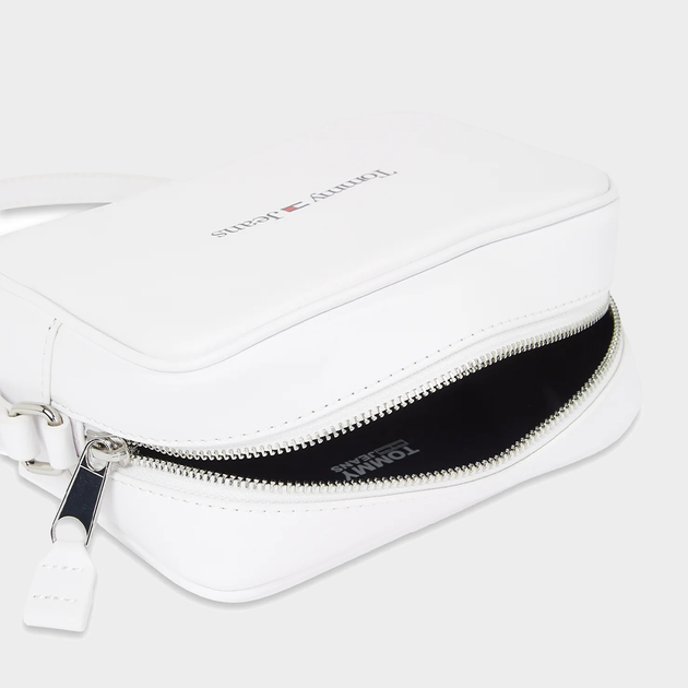 Torebka crossbody damska Tommy Hilfiger AW0AW15029-YBR Biała (8720642750751) - obraz 3