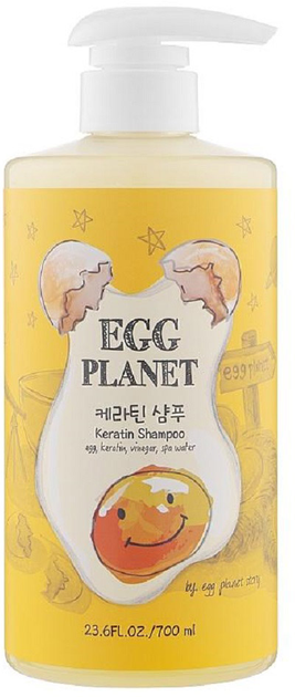 Кератиновий шампунь Daeng Gi Meo Ri Egg Planet Keratin 700 мл (8807779089104) - зображення 1