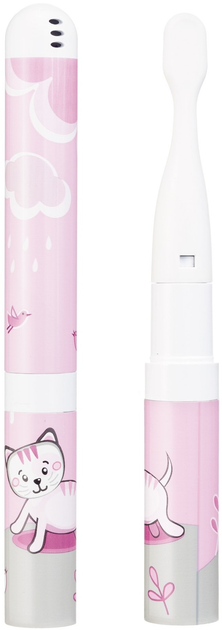 Elektryczna szczoteczka do zębów Vitammy Smile Kotek (5901793642338) - obraz 4